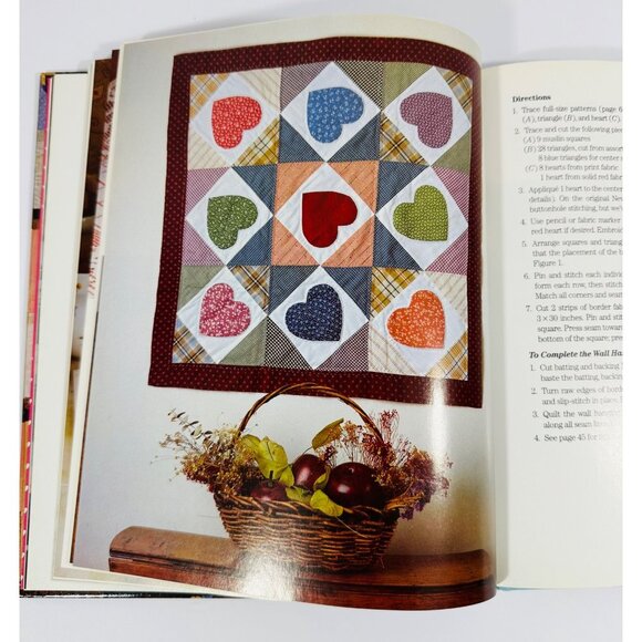 Romantic Patchwork & Quilting By Ciba Vaughan Hardcover 1989 Sewing & Craft Book - Picture 14 of 16